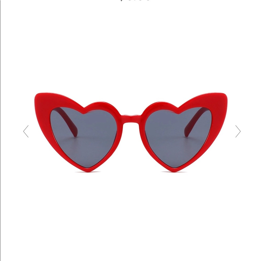 8 pairs unused Birdy Grey red heart sunglasses and 1 pair used in white